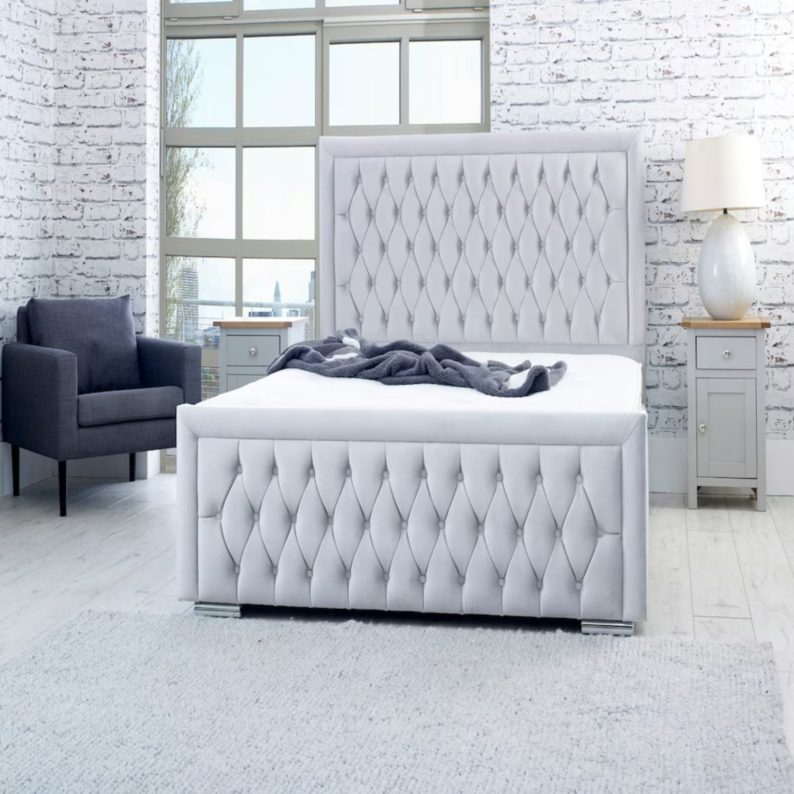 Piera Plush Single Bed Piera Plush Single Bed